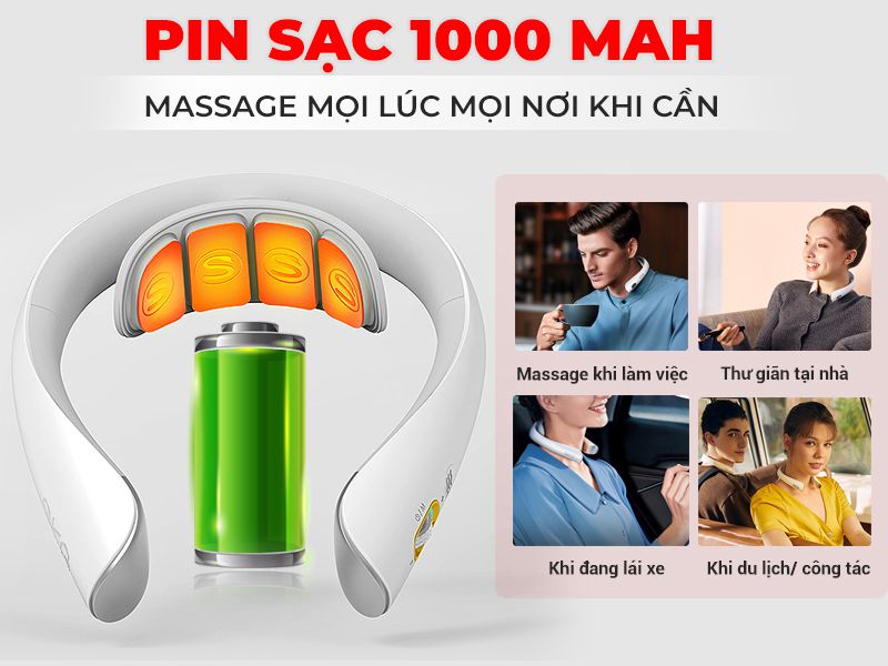 Máy massage cổ SKG K5-PRO
